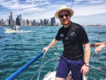 New Emirates NZ sailing team in Chicago
